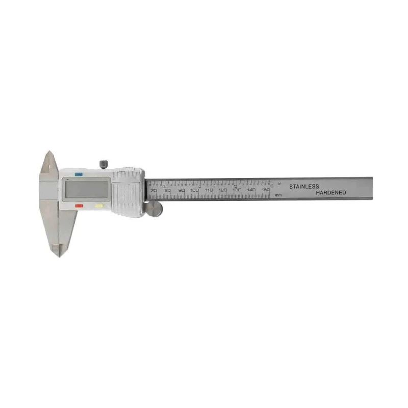 RS PRO Digital Caliper 150 mm, 0.01 mm Resolution, Imperial/Metric, Stainless Steel, LCD Display 247-161