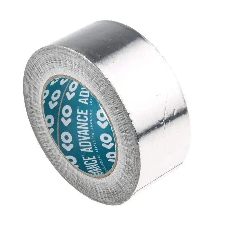Advance Tapes Non-Conductive Aluminium Metallic Tape 50mm x 45m 110°C AT500