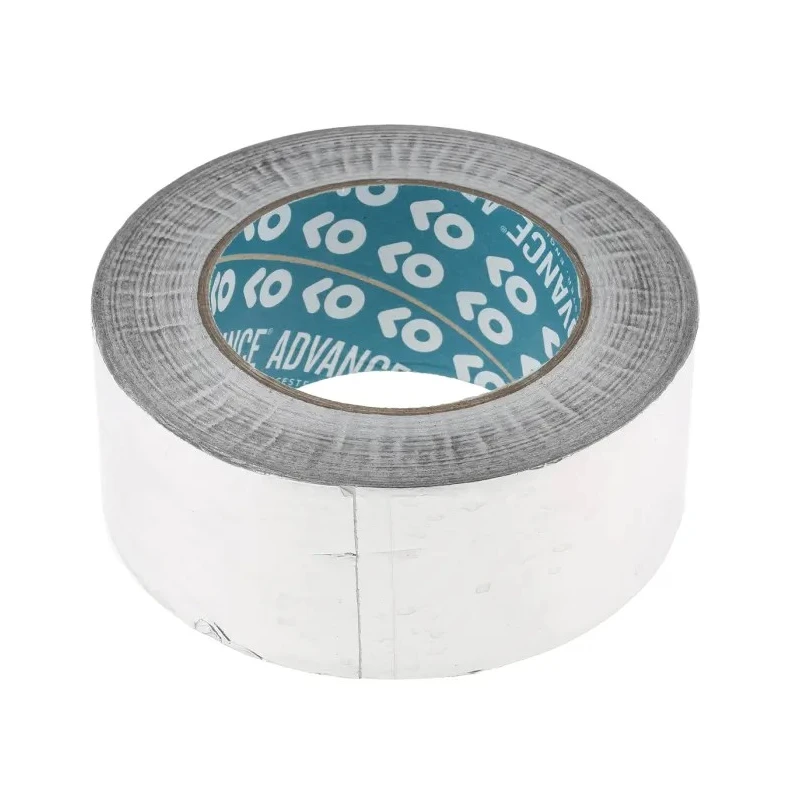 Advance Tapes Non-Conductive Aluminium Metallic Tape 50mm x 45m 110°C AT500