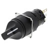 Schneider Electric Harmony XB6 Rotary Selector Switch, Stay Put Handle, 2 Positions, 16mm Cutout, IP65 XB6EAD221P