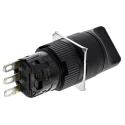 Schneider Electric Harmony XB6 Rotary Selector Switch, Stay Put Handle, 2 Positions, 16mm Cutout, IP65 XB6EAD221P