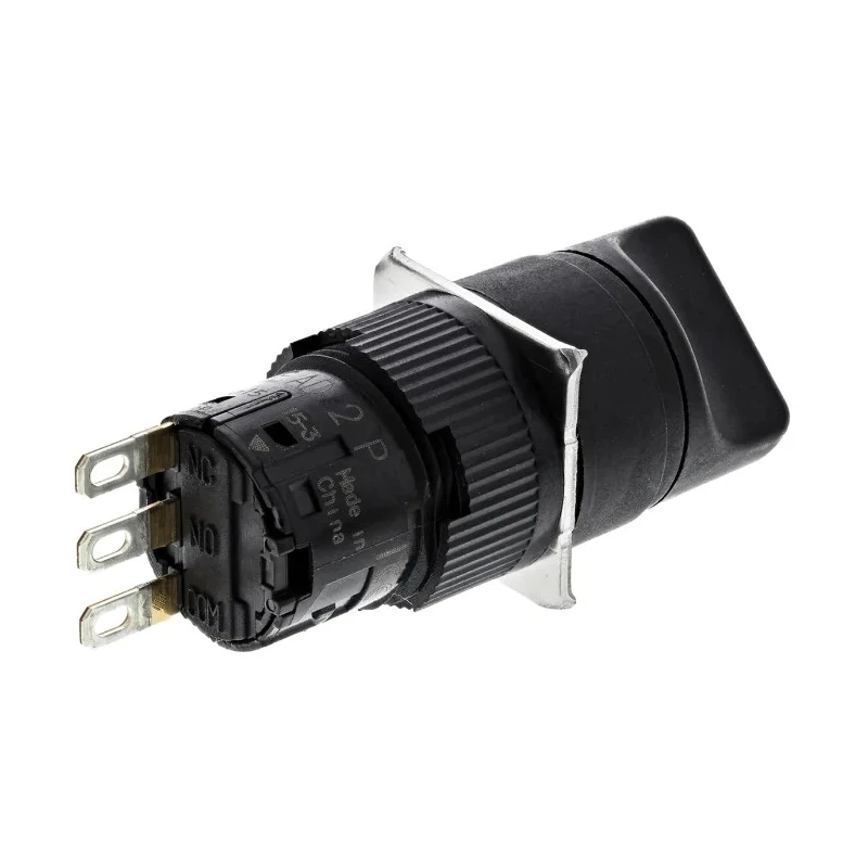 Schneider Electric Harmony XB6 Rotary Selector Switch, Stay Put Handle, 2 Positions, 16mm Cutout, IP65 XB6EAD221P