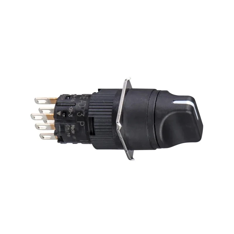 Schneider Electric Harmony XB6 Rotary Selector Switch, Stay Put Handle, 2 Positions, 16mm Cutout, IP65 XB6EAD221P