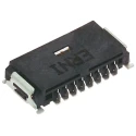 ERNI MiniBridge Series PCB Header, Right Angle, Surface Mount, Shrouded, 3 Contacts, 1.27 mm Pitch, 1 Row 234450 / 234450-E
