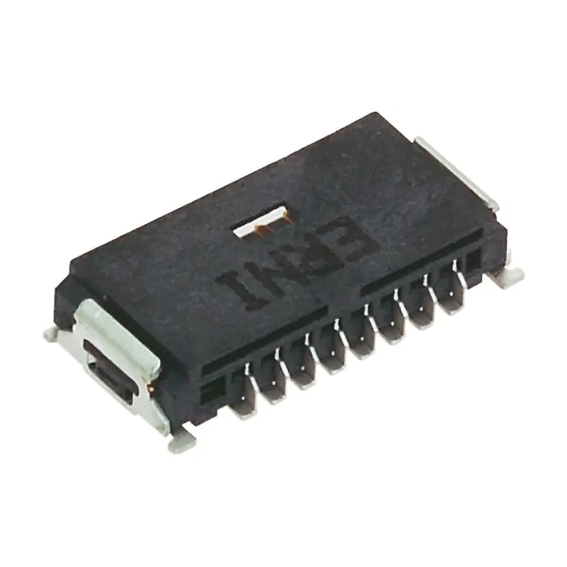 ERNI MiniBridge Series PCB Header, Right Angle, Surface Mount, Shrouded, 3 Contacts, 1.27 mm Pitch, 1 Row 234450 / 234450-E