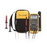 Fluke Multimeter Combo Kit FLUKE 87V/E2, Industrial, 10A Current, CAT III 1000V, CAT IV 600V, Magnetic Meter Hanger
