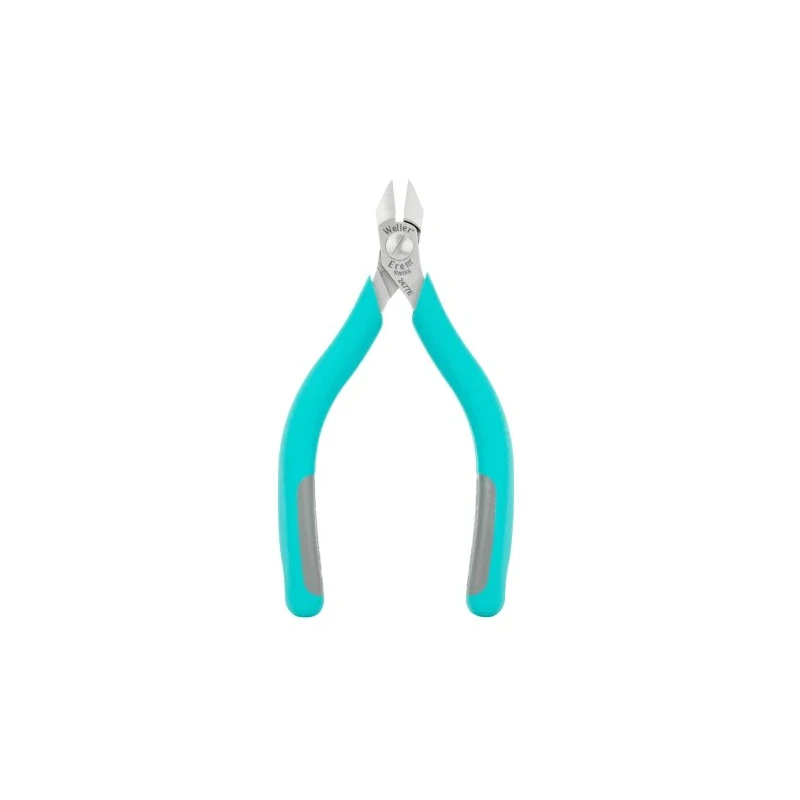 Weller Erem Flush ESD Safe Cable Cutter, Diagonal, Ergonomic Handle, 1.3mm Capacity, Special Steel, 127mm Length 2477E