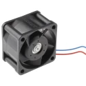 ebm-papst 400 Series Axial Fan 12V DC 19 m³/h 2.4 W 200 mA 40x40x25.4 mm Ball Bearing 412J