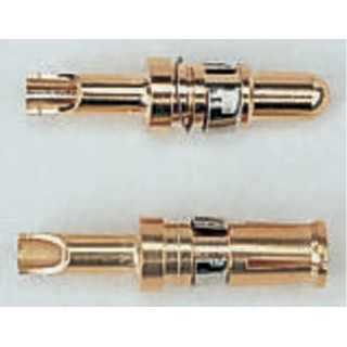 RS PRO EN Series Female Solder D-Sub Connector Power Contact, Gold over Nickel, 15A, 14 AWG, 251-548