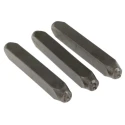 RS PRO 6 mm 27 Piece Engraving Punch Set Letters A-Z Hardened Steel 251-693