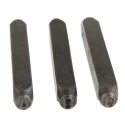 RS PRO 6 mm 27 Piece Engraving Punch Set Letters A-Z Hardened Steel 251-693