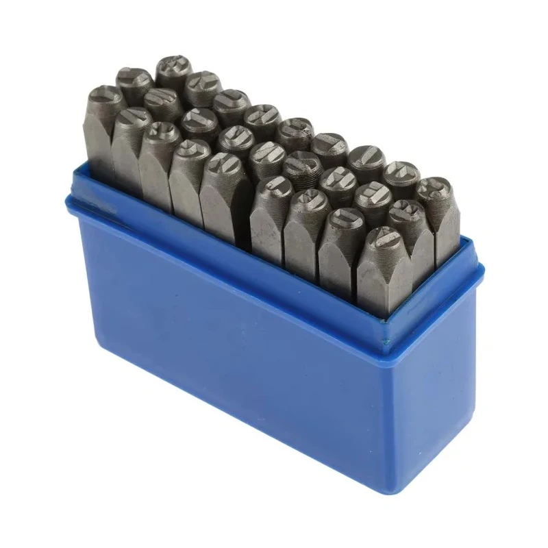 RS PRO 6 mm 27 Piece Engraving Punch Set Letters A-Z Hardened Steel 251-693