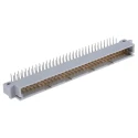 Amphenol ICC DIN 41612 Connector 64 Way 2.54 mm Pitch Right Angle Male Solder Class C2 Type B 86092645113755E1LF