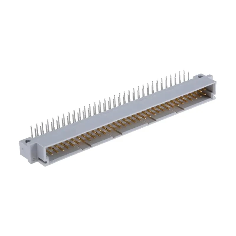 Amphenol ICC DIN 41612 Connector 64 Way 2.54 mm Pitch Right Angle Male Solder Class C2 Type B 86092645113755E1LF