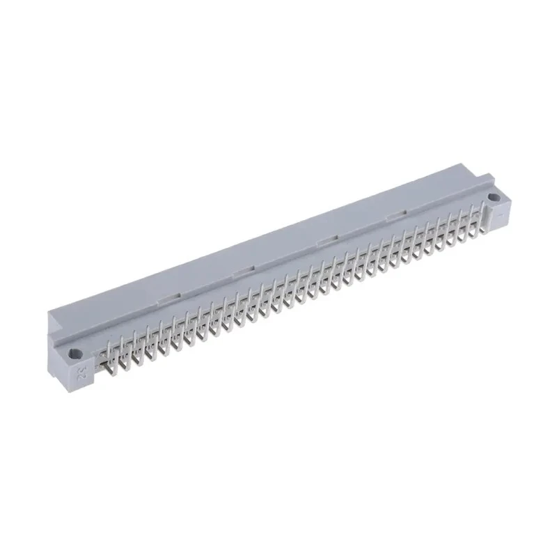 Amphenol ICC DIN 41612 Connector 64 Way 2.54 mm Pitch Right Angle Male Solder Class C2 Type B 86092645113755E1LF