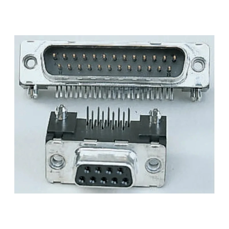 Amphenol Communications Solutions Delta D Right Angle 25-Way 2.76 mm Pitch Through Hole D-Sub Connector M3 D25P13A4GL00LF