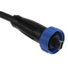 Bulgin USB Cable Male Mini USB Type B to Male USB Type A, 4.5 m, IP68, Polyvinyl Chloride Jacket, Black PX0441/4M50