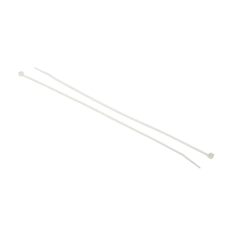 RS PRO Cable Tie Non-Releasable 292 mm x 3.6 mm Natural Polyamide 66 Flame Retardant 178-490