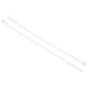 RS PRO Cable Tie Non-Releasable 380 mm x 7.6 mm Natural Polyamide 66 178-513