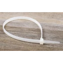 RS PRO Cable Tie Non-Releasable 380 mm x 7.6 mm Natural Polyamide 66 178-513
