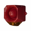 Eaton Amber Sounder-Beacon Combination 230V AC, Wall Mount, 110 dB at 1m, IP66, 32 Tones, LED, ABS Red, 