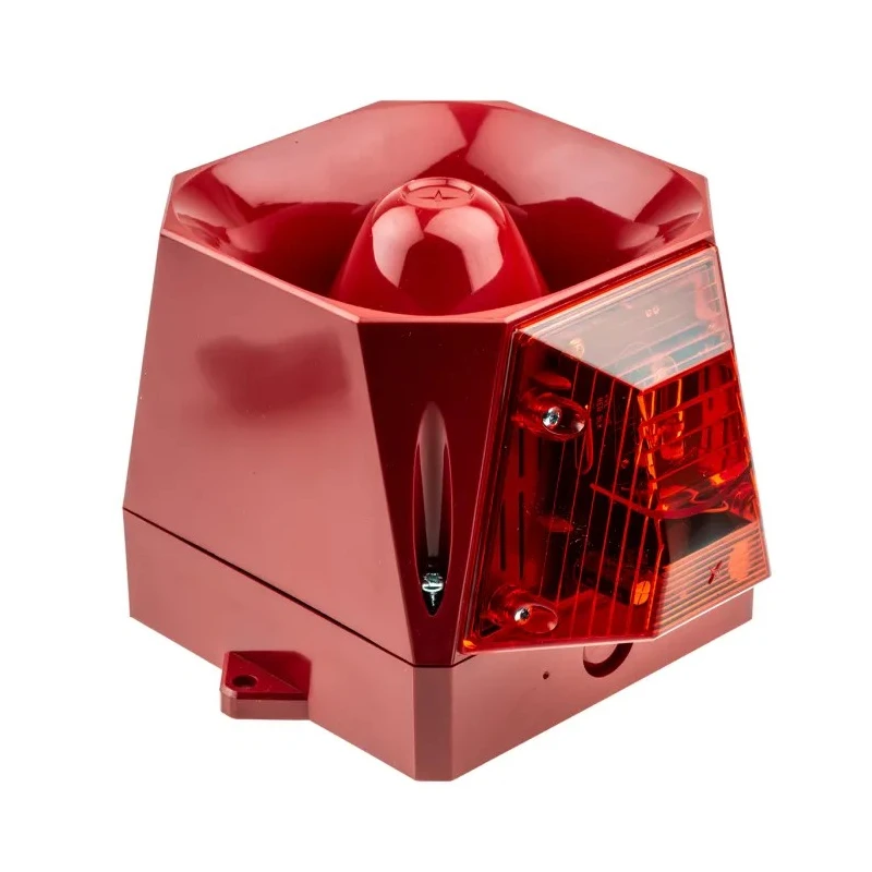 Eaton Electronic Red Sounder-Beacon Combination , Wall Mount, IP66, 60V DC, 110dB @ 1m, LED, 32 Tones