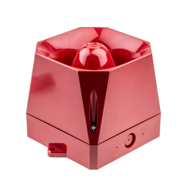 Eaton Electronic Red Sounder-Beacon Combination , Wall Mount, IP66, 60V DC, 110dB @ 1m, LED, 32 Tones