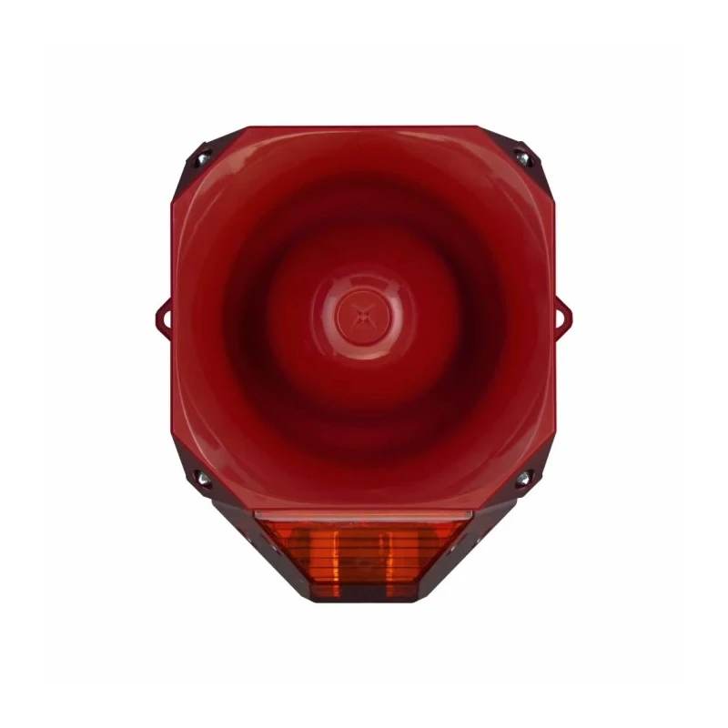Eaton Electronic Red Sounder-Beacon Combination , Wall Mount, IP66, 60V DC, 110dB @ 1m, LED, 32 Tones