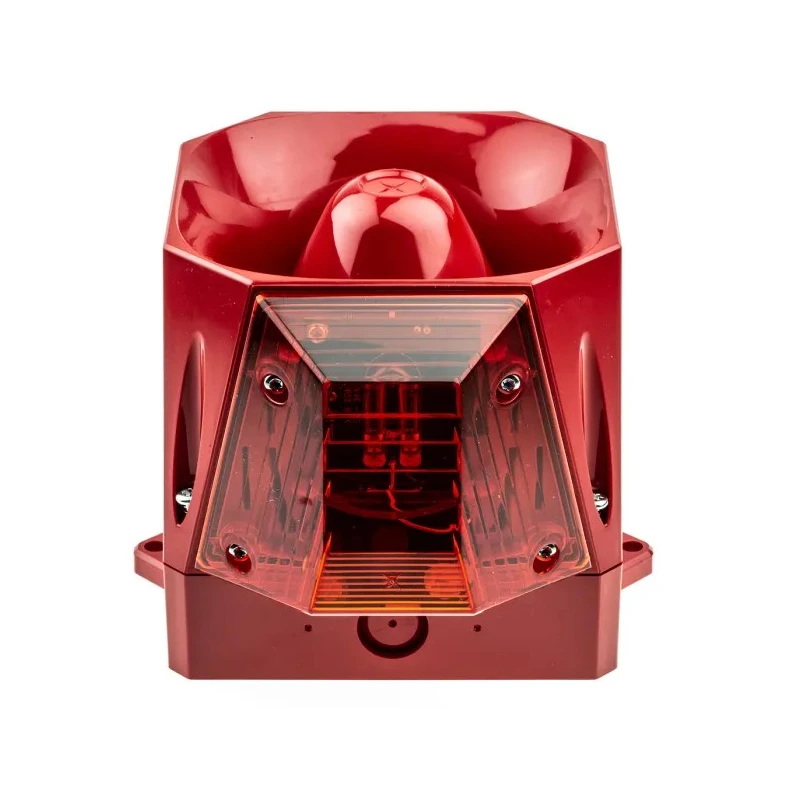 Eaton Electronic Red Sounder-Beacon Combination , Wall Mount, IP66, 60V DC, 110dB @ 1m, LED, 32 Tones