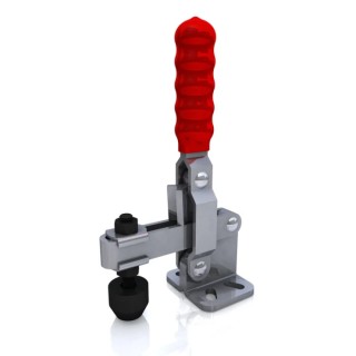 RS PRO Vertical Toggle Clamp 150kg Holding Force, Zinc Plated Steel, 108° Jaw Opening, 29mm Jaw Depth 254-951