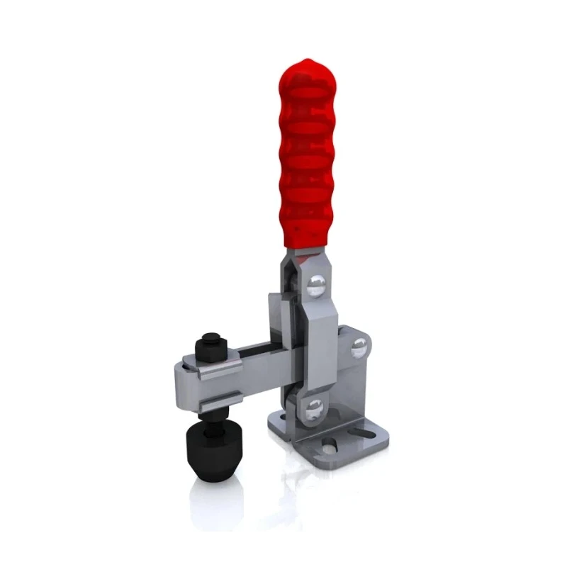 RS PRO Vertical Toggle Clamp 150kg Holding Force, Zinc Plated Steel, 108° Jaw Opening, 29mm Jaw Depth 254-951