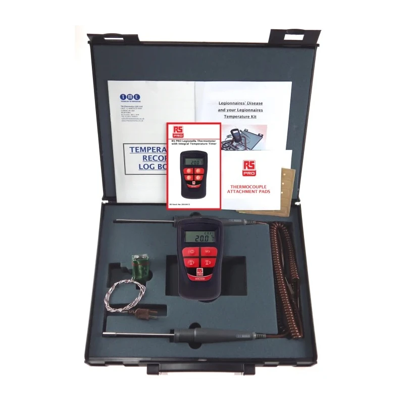 RS PRO Type T Probe Handheld Thermometer & Probe Kit MM2000, TM03, TS04 1 Input, 1372°C Max, ±0.2°C Accuracy