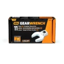 GearWrench 11-Piece Crow Foot Spanner Set, Alloy Steel, 15/16 to 1 in, Chrome Finish 81908