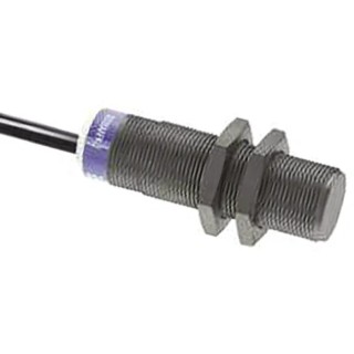 Telemecanique Sensors Inductive Proximity Sensor, Threaded Barrel, M18 x 1, 58V DC, 12mm, PNP, Unshielded XS218AAPAL2