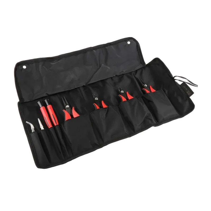 RS PRO Electronic Box Tool Kit with Roll, 8 Piece Set, Ergonomic Handle, 182-127