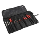 RS PRO 9 Piece Electronic Box Tool Kit with Roll 182-290