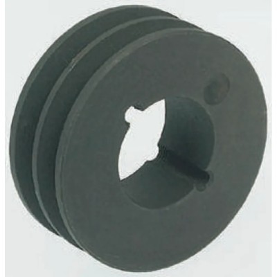 RS PRO Belt Pulley Steel Cast Iron 42mm Bore SPZ/Z PULLEY 160X1