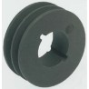 RS PRO Belt Pulley Steel Cast Iron 42mm Bore SPZ/Z PULLEY 160X1