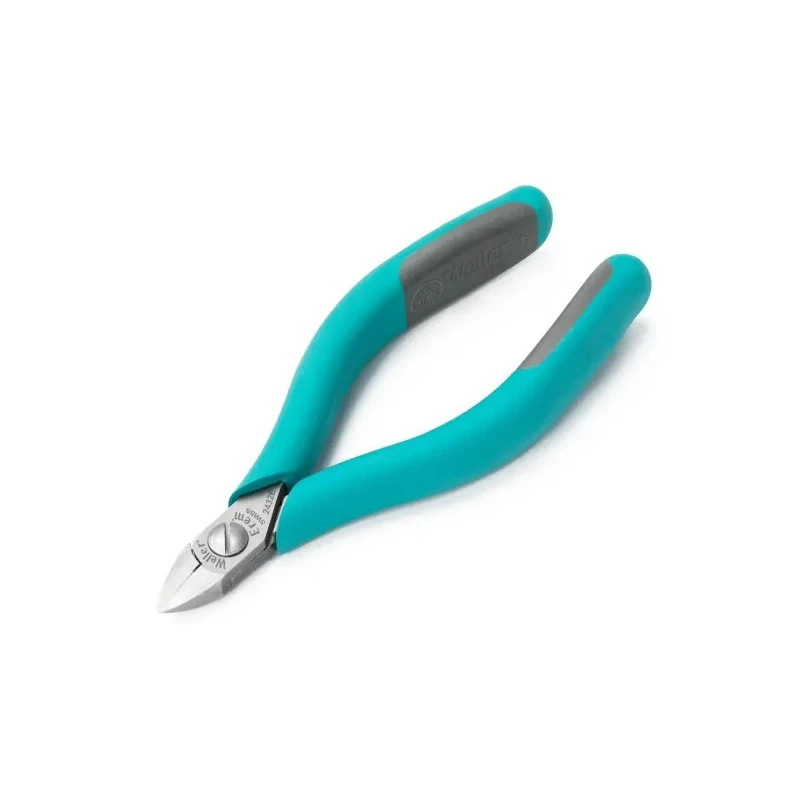 Weller Erem Super Full Flush ESD Safe Side Cutter, 130mm, Steel Jaws, Ergonomic Handle, 1.6mm Capacity 2432E