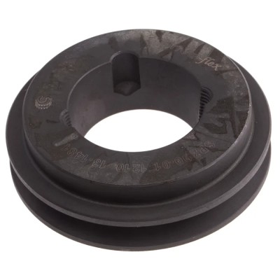 RS PRO Steel Cast Iron Belt Pulley SPZ/Z PULLEY 90X1, Bore Diameter 32mm