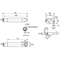 ifm electronic Flow Controller SL0301, 1000 cm³/s, Relay Output, 23 mm Pipe, 250 V AC/DC