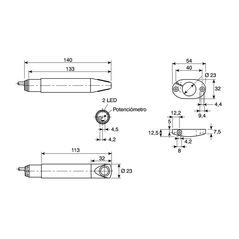 ifm electronic Flow Controller SL0301, 1000 cm³/s, Relay Output, 23 mm Pipe, 250 V AC/DC