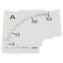 HOBUT Panel Meter Scale (0 to 150A) for 150/5A CT, Ammeter Accessory D96SD DIAL 0/150A