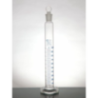 Laboratory Metric Scale, Graduated Cylinders Measuring, With Interchangeable Stoppered 10 Ml