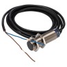 Telemecanique Sensors Inductive Proximity Sensor Threaded Barrel, M18 x 1, 240V AC, 5mm Sensing, Nickel Plated XS1M18MA250