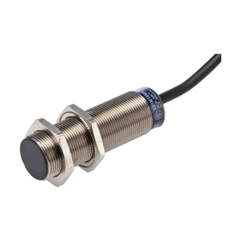 Telemecanique Sensors Inductive Proximity Sensor Threaded Barrel, M18 x 1, 240V AC, 5mm Sensing, Nickel Plated XS1M18MA250