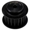 RS PRO Timing Belt Pulley, Steel, 15 mm Belt Width, 5 mm Pitch, 20 Teeth, Pilot Bore, PB PULLEY 5M-15MM 20T