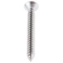 RS PRO Plain Stainless Steel Countersunk Head Self-Tapping Screw 32 mm Pozidriv DIN 7982C Grade A2 180-667