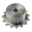 RS PRO 15 Tooth Pilot Bore Sprocket, Steel, 12.7 mm Bore Diameter, 08 B-1 Chain, 183-423
