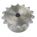 RS PRO 15 Tooth Pilot Bore Sprocket, Steel, 12.7 mm Bore Diameter, 08 B-1 Chain, 183-423